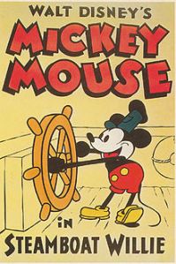 Steamboat Willie - primeiro curta do ratinho! 